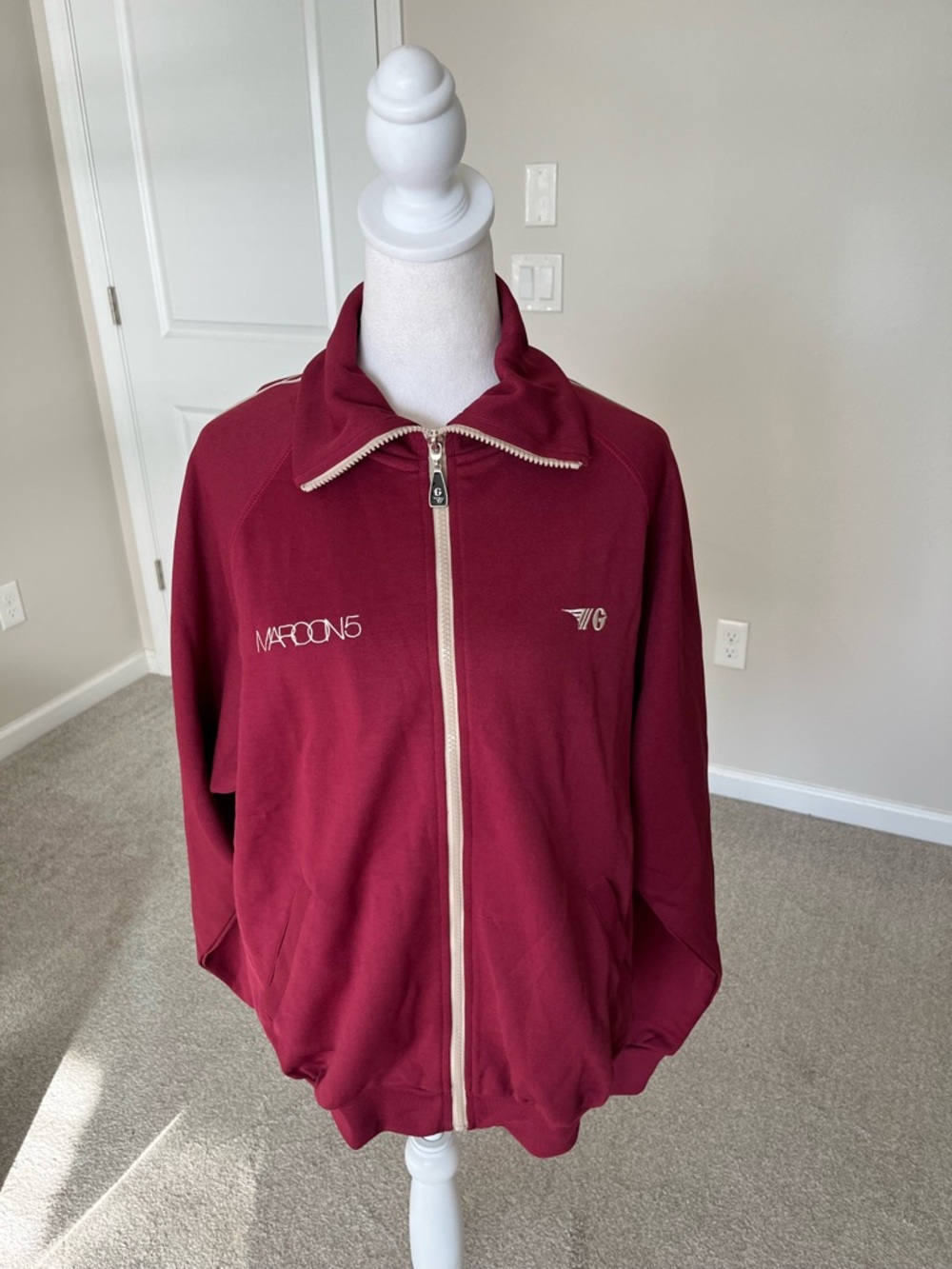 Nwot Gola X Maroon 5 Collab Full-Zip Track Jacket Size Large View 3
